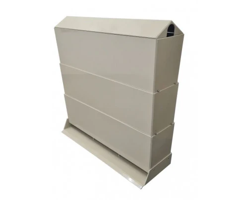 Burtons Three-Tier Poly Shower - 800mm