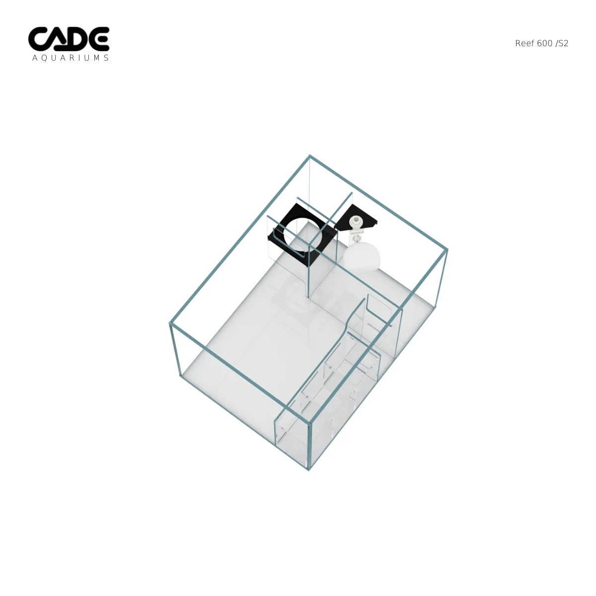 CADE Classic Reef S2-600 White - Image 3