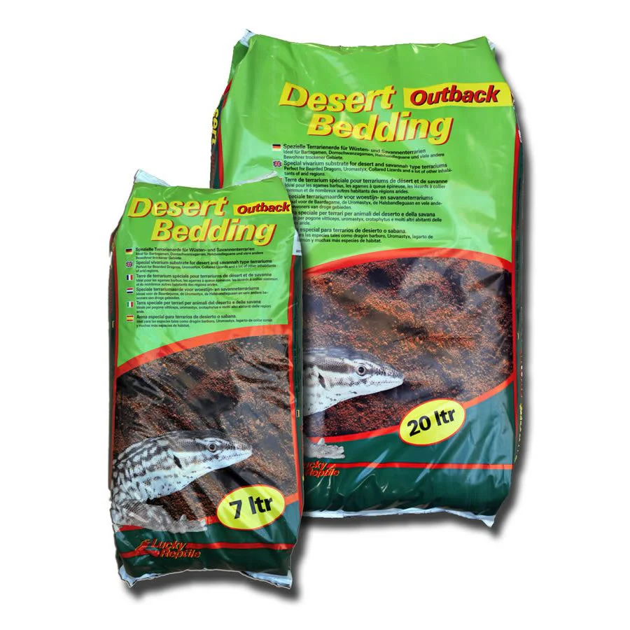 Lucky Reptile Desert Bedding Outback Red 7L