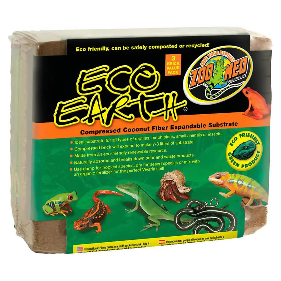 Zoo-Med Eco Earth 3-Pack