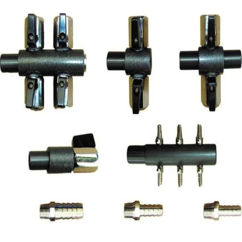 Four-way 3/8in Hosetail Medo 100+120 (including tails)