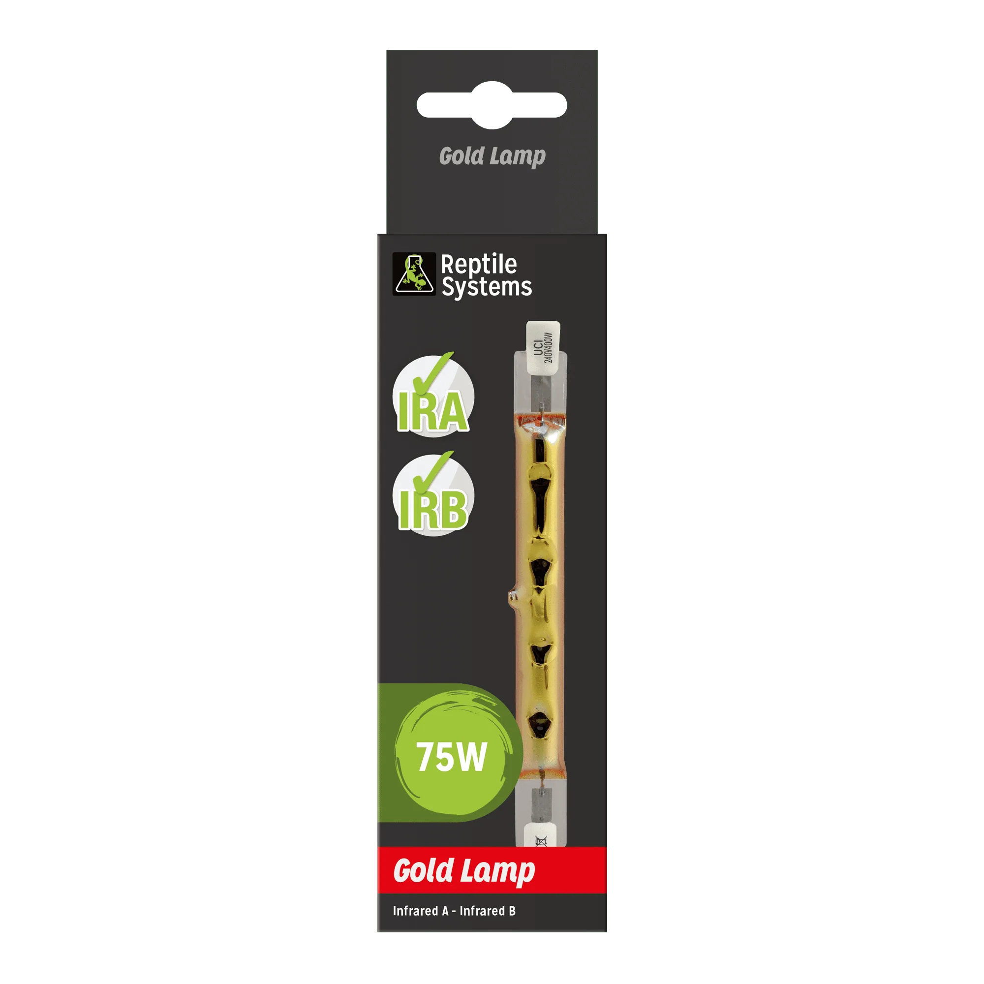 Gold Infrared Replacement Lamp 75w