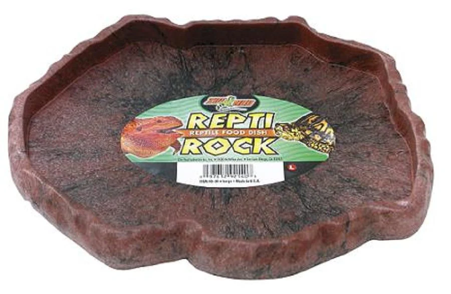 Zoo-Med Repti Rock Food Dish, Large