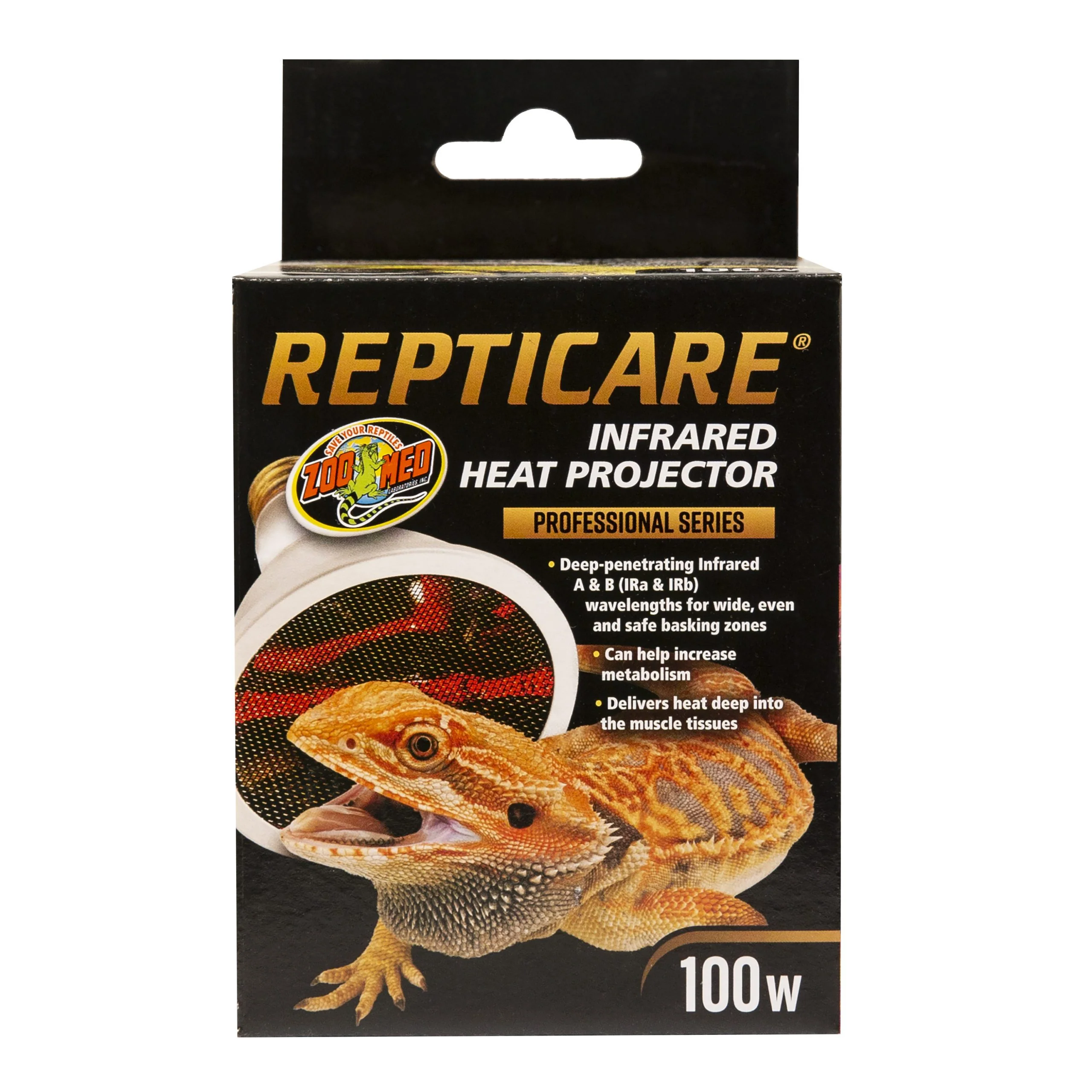 Zoo-Med Repticare Infrared Heat Projector 100w