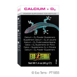 Exo-Terra Reptile Calcium + D3 40g