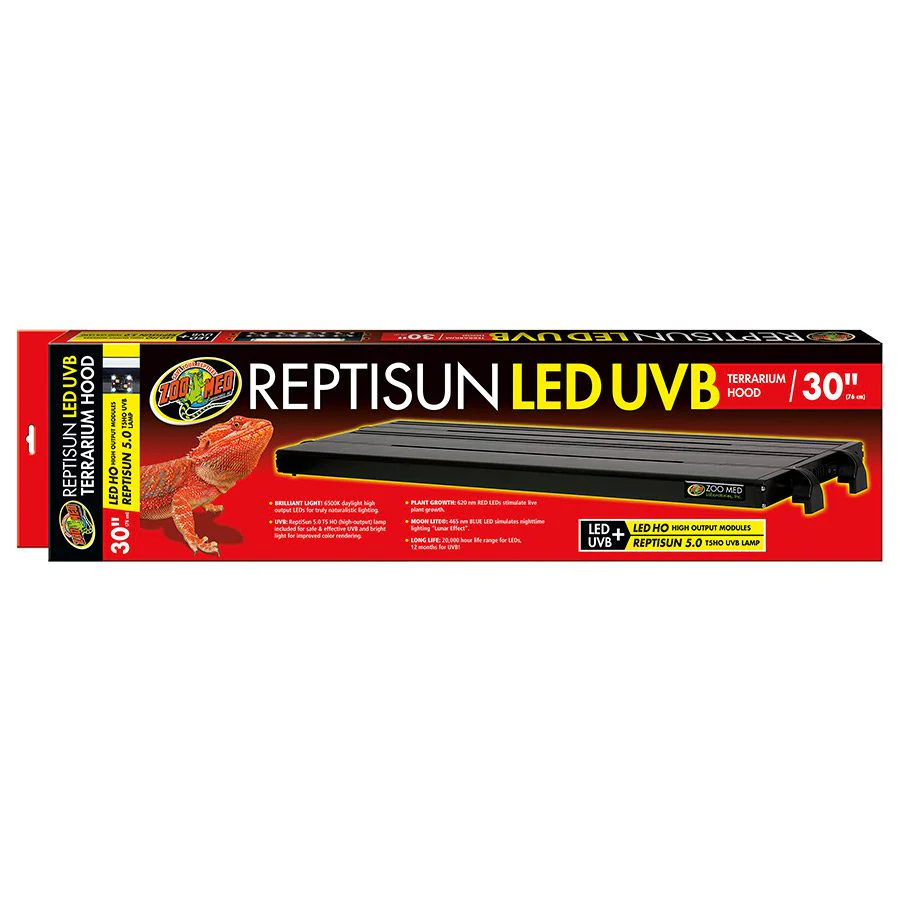 Zoo-Med ReptiSun LED/UVB Hood 76cm