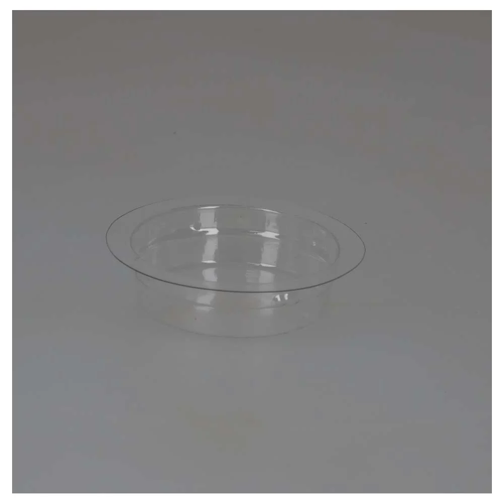 ReptiZoo Spare Feeder Dish 1-Pack (Clear) 8cm