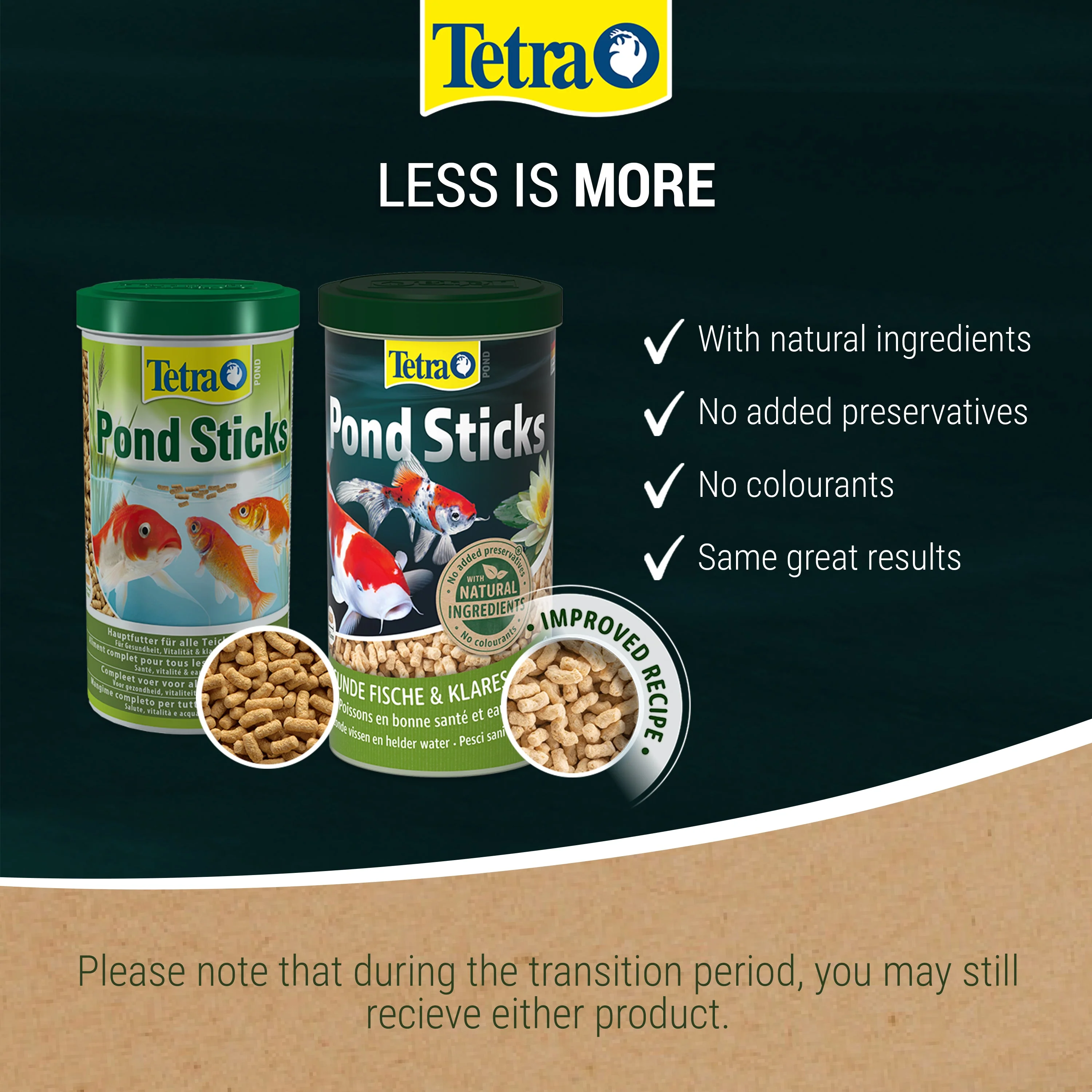 Tetra Pond Sticks 4L Bucket with 25% Extra - Image 3