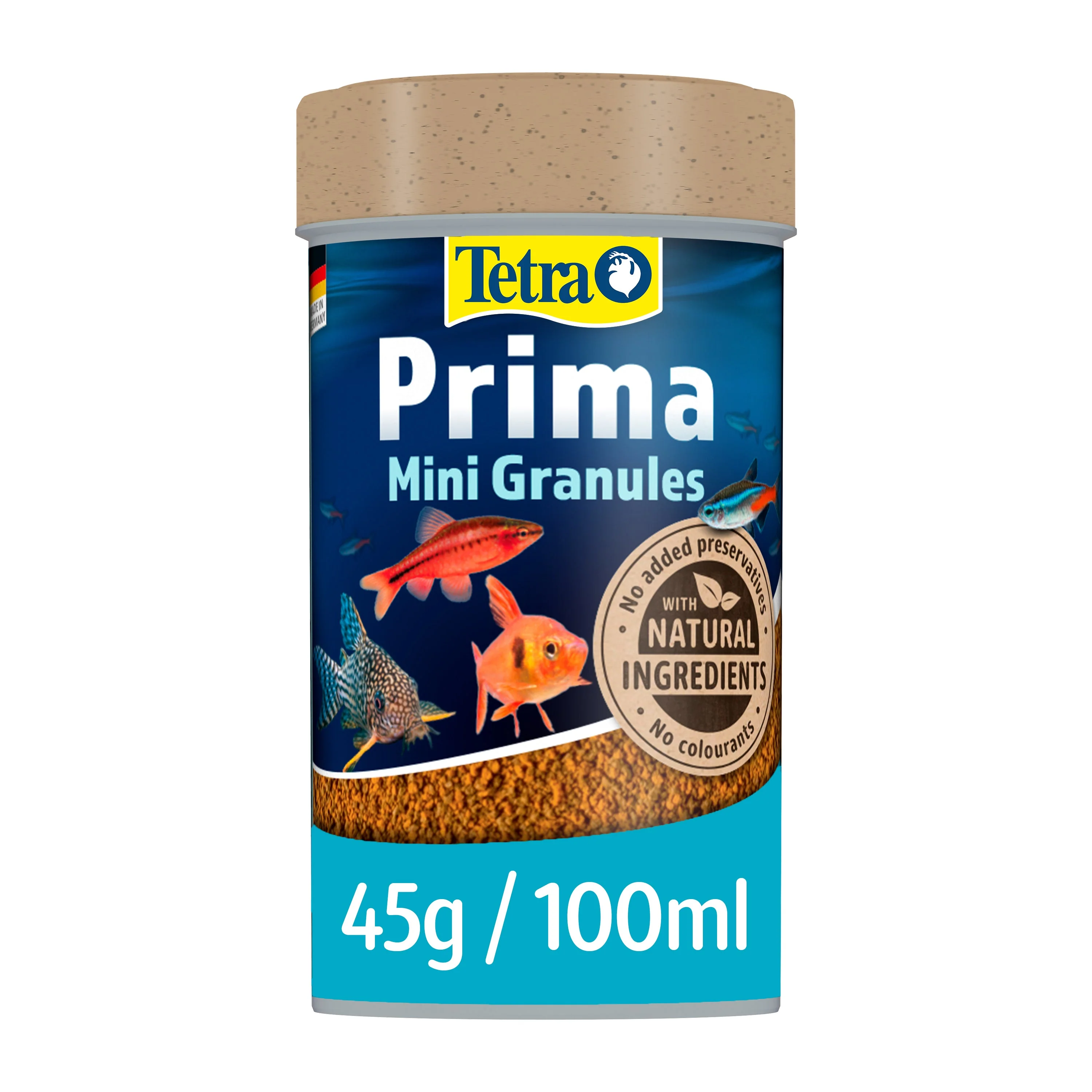 Tetra Prima 45g Sinking Mini Granules Tropical Fish Food - Image 2