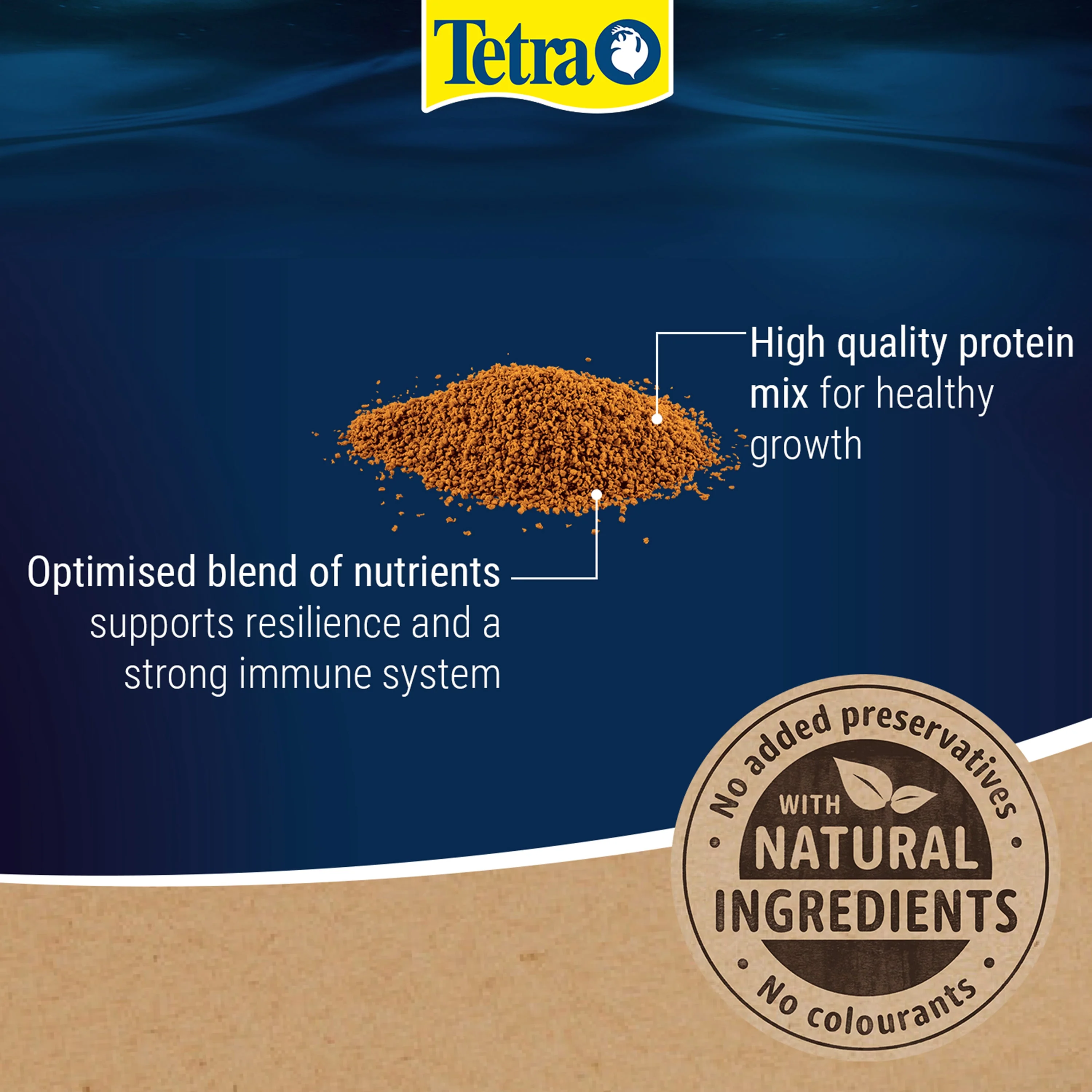Tetra Prima 75g Sinking Granules Tropical Fish Food - Image 5