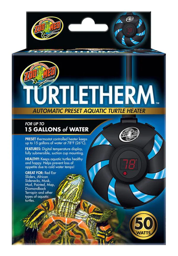 Zoo-Med TurtleTherm Aquatic Heater 50W