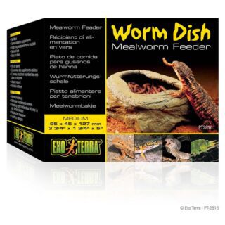 Exo-Terra Worm Dish Mealworm Feeder