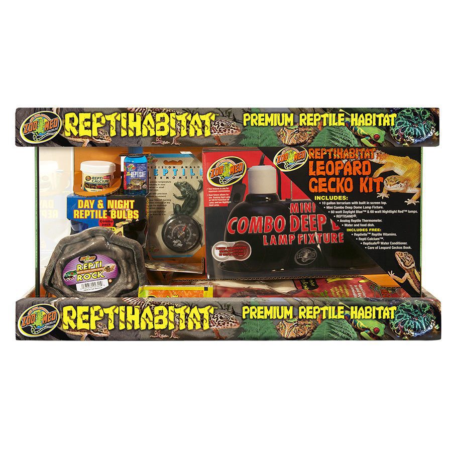 Zoo-Med ReptiHabitat Leopard Gecko Kit